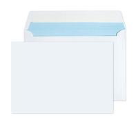 Blake Purely Everyday - White Envelopes C6 (114 x 162 mm) - Pack of 1000 - Weight 80GSM - Peel and Seal C6 Envelopes 4.5 x 6.4 Inches - Sustainable PEFC Certified - Office Business Supplies (1882/80)