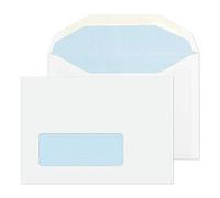 Blake Purely Everyday - White Envelopes C6 Window (114 x 162 mm) - Pack of 1000 - Weight 80GSM - Gummed C6 Envelopes 4.5 x 6.4 Inches - Sustainable PEFC Certified - Office Business Supplies (2601)