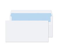Blake Purely Everyday - White Envelopes DL (110 x 220 mm) - Pack of 500 - Weight 100GSM - Self Seal DL Envelopes 4.3 x 8.7 Inches - Office Business Supplies (7772)