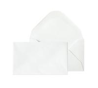 Blake Purely Everyday - White Small Envelopes 54 x 92mm - Pack of 1000-120 GSM Thickness - Gummed Mini Envelope 2.1 x 3.6 Inches - for Florist & Flower Bouquet - Business Supplies (M1033)