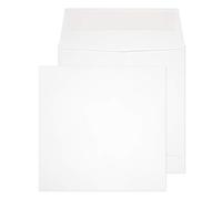 Blake Purely Packaging 165 x 165 mm 210 gsm Optima Card Peel & Seal Square Envelopes (OP065) Ultra White - Pack of 250
