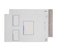 Blake Purely Packaging 330 x 460 mm Polypost Polythene Mailing Bag Envelopes Peel & Seal (PE64/W) White - Pack of 500