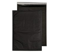 Blake Purely Packaging - Black Padded Envelopes 470 x 330 mm - Bulk Pack of 50 - Extra Security - 90 GSM - Peel and Seal Bubble Mailers - FSC Certified - Black Jiffy Bags (KBP470)