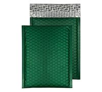 Blake Purely Packaging C5+ 250 x 180 mm Matt Metallic Padded Bubble Envelopes Peel and Seal (MTBRG250) British Racing Green - Pack of 100