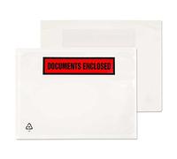 Blake Purely Packaging C6 126 x 168 mm Documents Enclosed Peel & Seal Envelopes (PDE22/250) Clear - Pack of 250