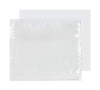 Blake Purely Packaging C7 123 x 111 mm Plain Documents Enclosed Wallet Envelopes Peel and Seal (PDE10) Clear - Pack of 1000