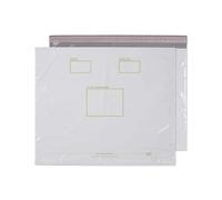 Blake Purely Packaging - Document Enclosed Wallet 590 x 430mm - Pack of 100 - Plastic Wallets - Confidential Documents - Peel & Seal Plastic for Address/Invoice/Shipping Labels (PE96/W/100)