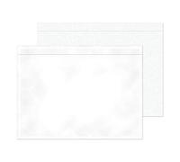 Blake Purely Packaging - Document Enclosed Wallet C6 (168 x 126mm) - Pack of 1000 - C6 Plastic Wallets - Peel & Seal Plastic Envelopes - Polythene Packaging Bags for Address/Invoice (PDE20)