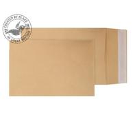 Blake Purely Packaging Gusset Pocket Peel and Seal Manilla 381×254×25mm 140gsm (Pack 125)