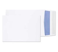 Blake Purely Packaging C4 324 x 229 x 25 mm 140 gsm Gusset Pocket Peel & Seal Envelopes (9000) White - Pack of 125