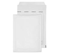 Blake Purely Packaging - White Padded Envelopes 215 x 145 mm - Pack of 100 - Extra Security - 90 GSM - Peel and Seal Bubble Mailers - Sustainable FSC Certified - White Mailing Bags (C/0)