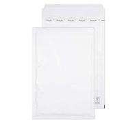 Blake Purely Packaging - White Padded Envelopes 340 x 220 mm - Bulk Pack of 100 - Extra Security - 90 GSM - Peel and Seal Bubble Mailers - FSC Certified - White Jiffy Bags (F/3)