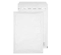 Blake Purely Packaging - White Padded Envelopes 340 x 230 mm - Bulk Pack of 100 - Extra Security - 90 GSM - Peel and Seal Bubble Mailers - FSC Certified - White Jiffy Bags (G/4)
