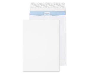 Blake Secure - Strong and Tear-Resistant Gusset Envelopes (352 x 250mm) - Pack of 100 - Premium 125GSM - Peel and Seal White Envelopes - Water Impermeable/Burst Resistant - Business Supplies (TR44070)