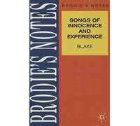 Blake: Songs of Innocence and Experience: 13 (Brodie's Notes)