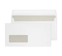 Blake TS-130001 DL Purely Everyday Self Seal Envelope, 80gsm, 110mm x 220mm, White, Pack of 1000
