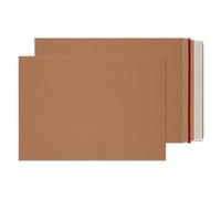 Blake VITA - Kraft Board Envelopes C4 (32.4 x 22.9cm) - Pack of 100 - Heavy Duty 350GSM - Sustainable 100% Recyclable Packaging - Anti-Bend with Rip Strip - Peel and Seal Hardback Envelope (MA9-RS)