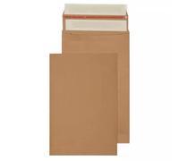 Blake Vita Kraft Mailing Bag Envelopes Peel and Seal Natural Brown 130gsm 300mm x 200mm x 50mm (Pack 100) - KBB140