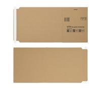 Blake Vita Manilla Peal and Seal Book Wrap Mailing Box 310x250x70mm (Pack 25) - BWM06