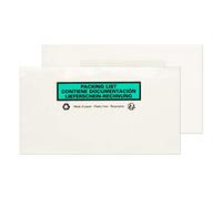 Blake VITA - Paper Document Enclosed Wallet DL (228 x 120mm) - Pack of 1000 - 100% Recyclable & Biodegradable - Plastic Free - Peel and Seal Paper Document Envelopes DL for Invoices/Shipping PAPDE32