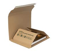 Blake Vita Manilla Peal and Seal Book Wrap Mailing Box 406x302x70mm (Pack 20) - BWM08