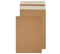 Blake Vita Plastic-Free Recycled Mailing Pockets Kraft Expandable Gusset 50 mm, 353 x 250 mm (KBB142) Pack of 100