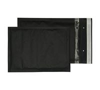 Blake VITA - Recyclable & Plastic-Free Bubble Padded Envelopes B5+ (260 x 180 mm) - Pack of 100 - Premium 90GSM - Peel and Seal Black Jiffy Bag - Eco Friendly Packaging Bags Black (KBP260)