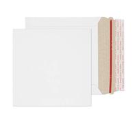 Blake VITA - White Board Envelopes 164 x 164 mm - Pack of 200 - Heavy Duty 350GSM Hardback - Sustainable 100% Recyclable - Anti-Bend with Rip Strip - Peel and Seal Allboard Envelope (PPA2-RS)