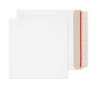 Blake VITA - White Board Envelopes 220 x 220 mm - Pack of 200 - Heavy Duty 350GSM Hardback - Sustainable 100% Recyclable - Anti-Bend with Rip Strip - Peel and Seal Allboard Envelope (PPA4-RS)