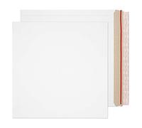 Blake VITA - White Board Envelopes 340 x 340 mm - Pack of 100 - Heavy Duty 350GSM Hardback - Sustainable 100% Recyclable - Anti-Bend with Rip Strip - Peel and Seal Allboard Envelope (PPA13-RS)