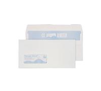 Blake Environmental Envelopes DL White Wallet Window Self Seal 90gsm 1