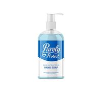 Blake & White Antibacterial Hand Soap 500ml -Purely Protect Blue Handwash Liquid Soap for Home, Office,Kitchens and Washrooms-Unscented Hand Wash to Kill 99.9percent of Germs and Bacteria-Pack of 1