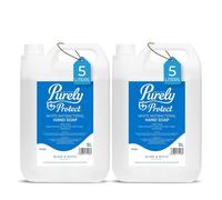 Blake & White Antibacterial Hand Soap 5L-Purely ProtectWhiteHandwash Liquid Soap for Home,Office,Kitchens and Washrooms-Lightly Scented Hand Wash to