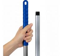 Blake & White Socket Mop Handle Aluminium - Purely Smile Lightweight & Rust Resistant Blue Mop Handle with Extended Grip for Comfortable Use - 135L x 3W cm (PS8041)