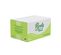 Blake & White V Fold 2 Ply White Paper Towels - Purely Kind Disposable Hand Towels for Dispenser - Ideal for Kitchens, Restrooms, Offices and Commercial Use - Pack of 4000