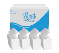 Blake & White Z Fold 2 Ply White Paper Towels PS1001 - Purely Smile Disposable Hand Towels for Dispenser - Ideal for Kitchens, Restrooms, Offices, and Commercial Use | Box of 3000
