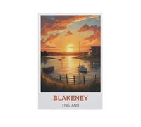 Blakeney England，Puzzle 1000 Pieces Wood Puzzle Adult Children'S Educational Toy Family Decompression Game（75x50cm）-GI14