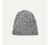 SEALSKINZ | Blakeney | Waterproof Cable Knit Unisex Beanie Hat | Everyday Outdoor Accessory | Lightweight & Breathable Grey