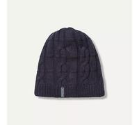 SEALSKINZ | Blakeney | Waterproof Cable Knit Unisex Beanie Hat | Everyday Outdoor Accessory | Lightweight & Breathable Navy