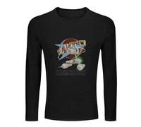 Blakes 7 LIberator and Logo Adult Men's Tee Crewneck Long Sleeve Unisex 100% Cotton T Shirt Black XXXL