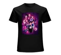 Blake's 7 Series 4 Montage Mens Unisex T-Shirt Graphic Print Top Black Tee XL
