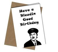 Blakey - On The Buses - Have a Bleeding Good Birthday - A5 Birthday Card | Envelope Included | Blank Inside | Unique Design | Personalised Free of Charge