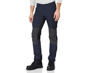 Blaklader 142216458699C46 4-Way Stretch Service Work Trousers, Dark Navy/Black, Size C46