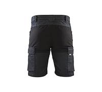 Blaklader 143711478999C46 Stretch Service Shorts, Navy/Black, Size C46