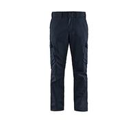Blaklader 144418328699D108 Industrial Stretch Work Trousers, Dark Navy/Black, Size D108