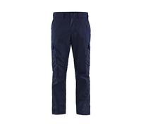 Blaklader 144418328985C46 Industrial Stretch Work Trousers, Navy/Cornflower, Size C46