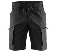 BLAKLADER 1449 SERVICE SHORTS STRETCH - BLACK - C60 44" WAIST