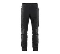 Blaklader 145618459998C148 Service Work Trousers with Stretch, Black/Dark Grey, Size C148