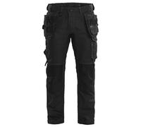 BLAKLADER 1750 DENIM CRAFTSMAN LIGHTWEIGHT STRETCH TROUSERS WITH HOLSTER POCKETS
