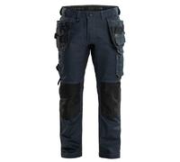 BLAKLADER 1750 DENIM CRAFTSMAN LIGHTWEIGHT STRETCH TROUSERS WITH HOLSTER POCKETS